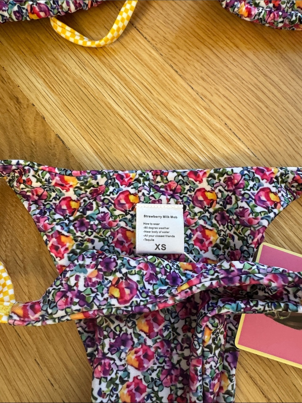 NWT Strawberry Milk Mob Marigold SET size XS / M - Picture 4 of 5
